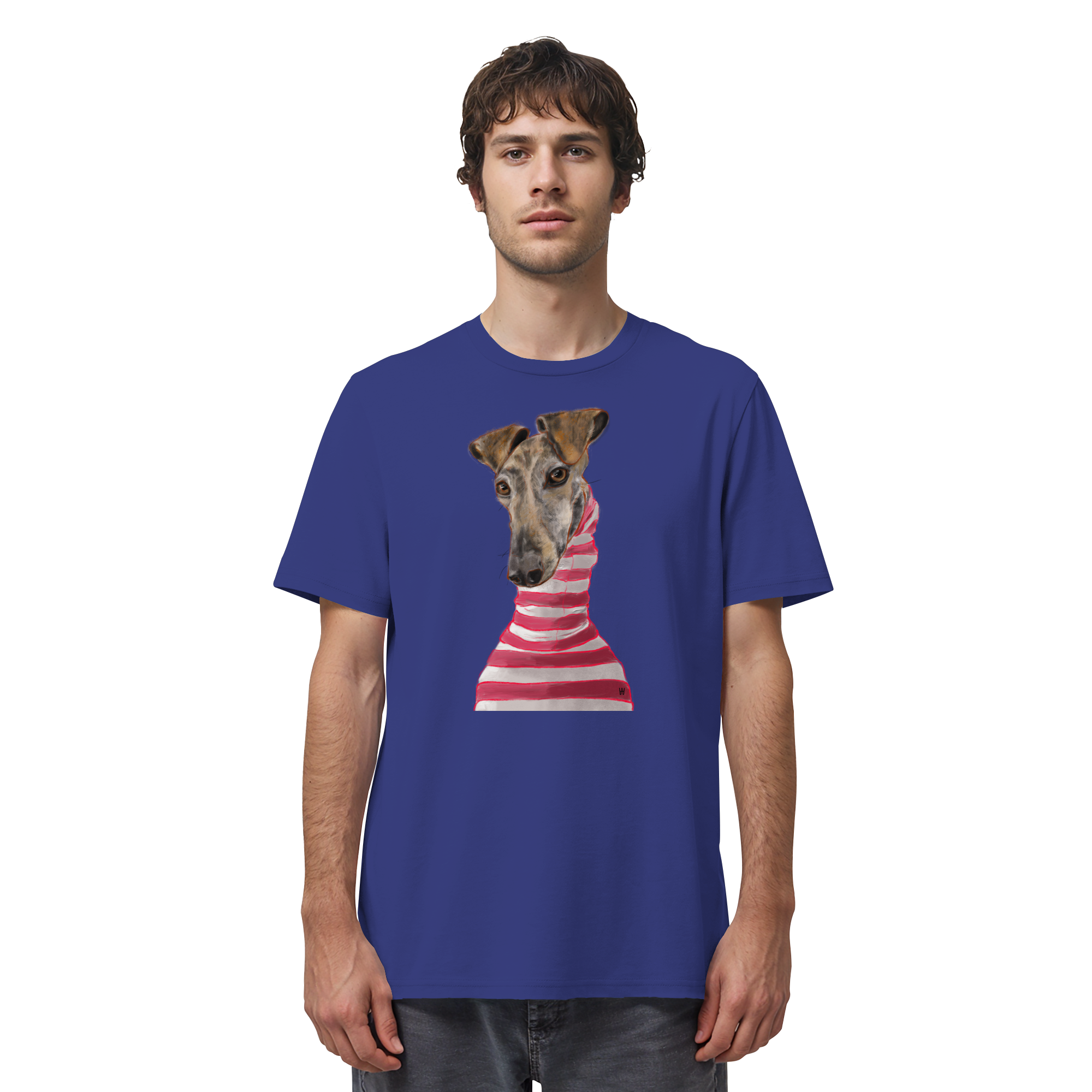Galgo #2 ... Organic Unisex T-Shirt ... Charakterköpfe
