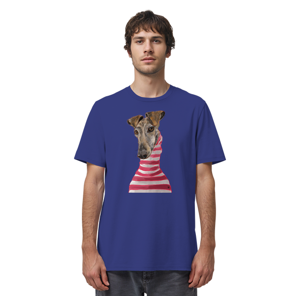 Galgo #2 ... Organic Unisex T-Shirt ... Charakterköpfe
