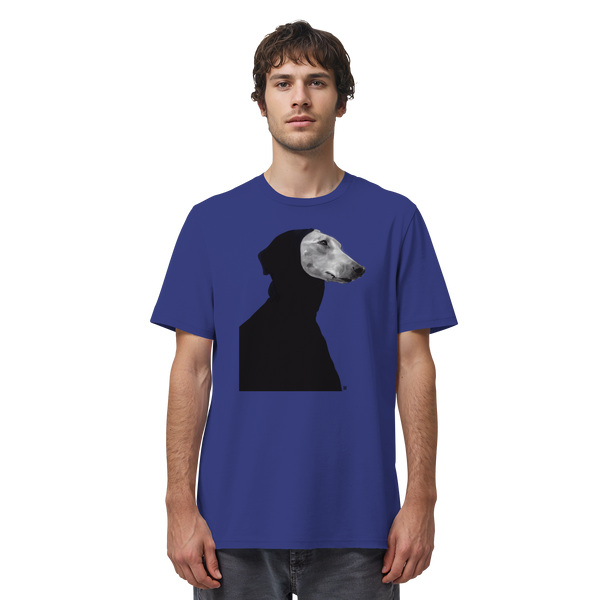 Whippet #12 ... Organic Unisex Shirt ... Charakterköpfe