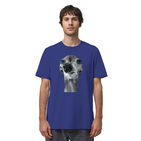 Italienisches Windspiel #6 ... Organic Unisex T-Shirt ... Charakterköpfe