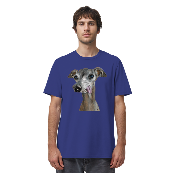 Italienisches Windspiel #8 ... Organic Unisex T-Shirt ... Lieblingsmomente