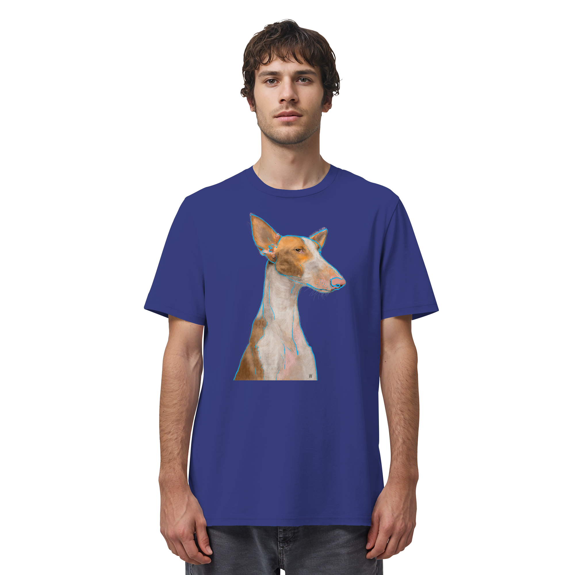 Podenco #3 ... Organic Unisex T-shirt ... Seelenstudien