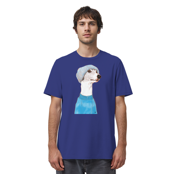 Whippet #3 ... Organic Unisex T-Shirt ... Charakterköpfe