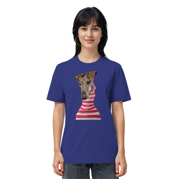 Galgo #2 ... Organic Unisex T-Shirt ... Charakterköpfe