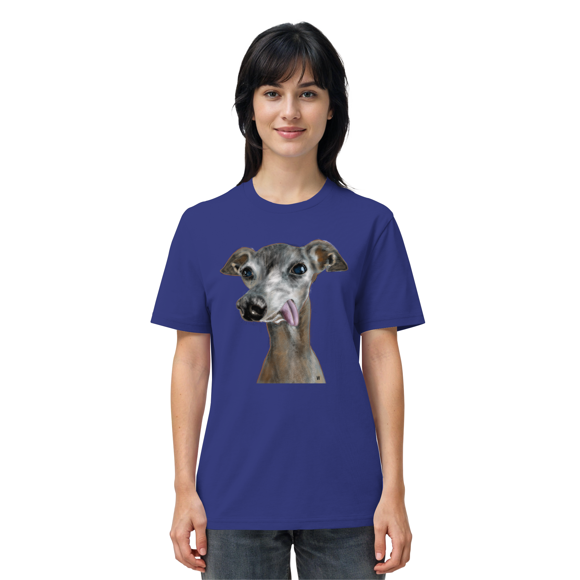 Italienisches Windspiel #8 ... Organic Unisex T-Shirt ... Lieblingsmomente