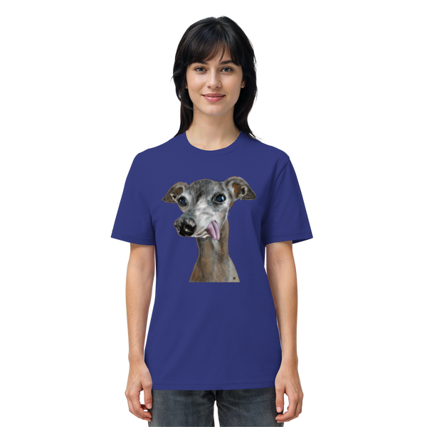 Italienisches Windspiel #8 ... Organic Unisex T-Shirt ... Lieblingsmomente