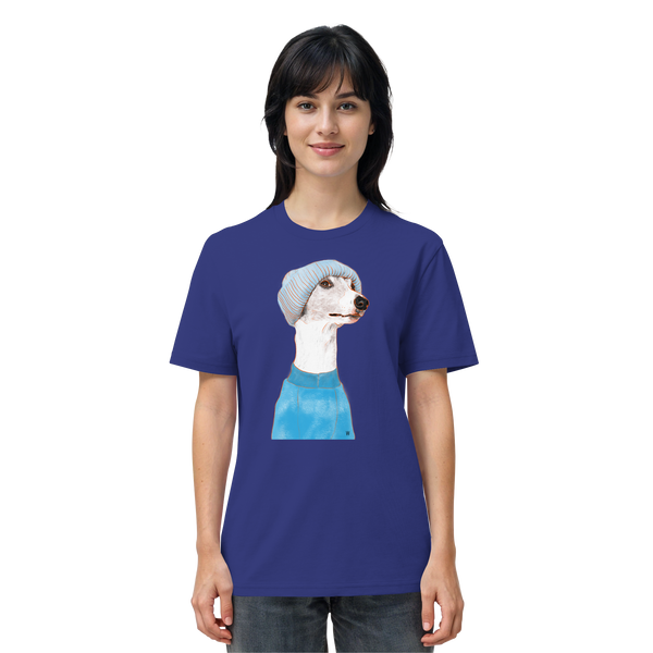 Whippet #3 ... Organic Unisex T-Shirt ... Charakterköpfe