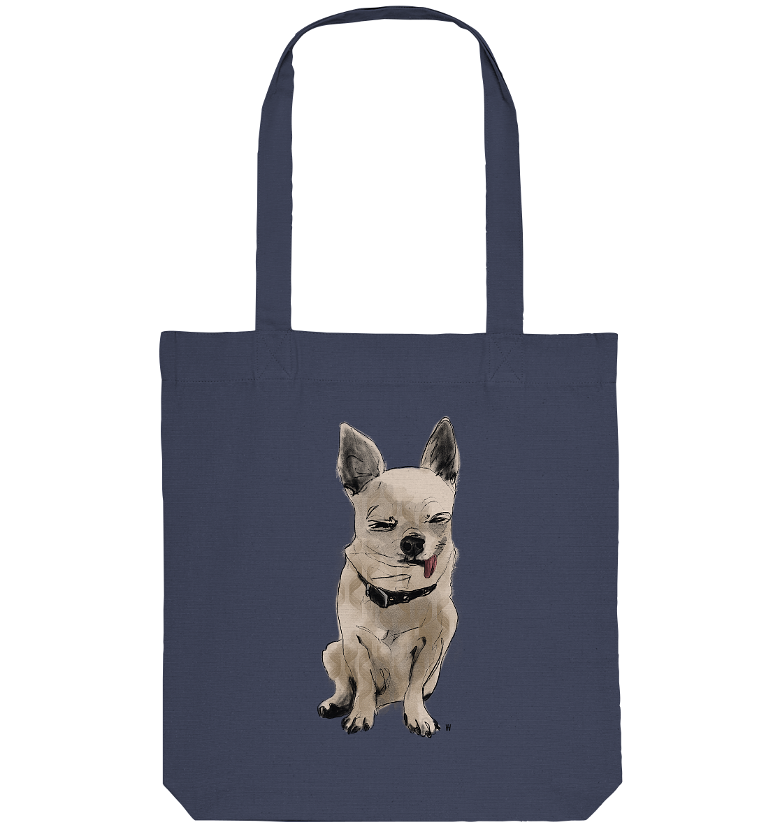 Chihuahua #6 ... Organic Tote Bag ... Seelenstudien
