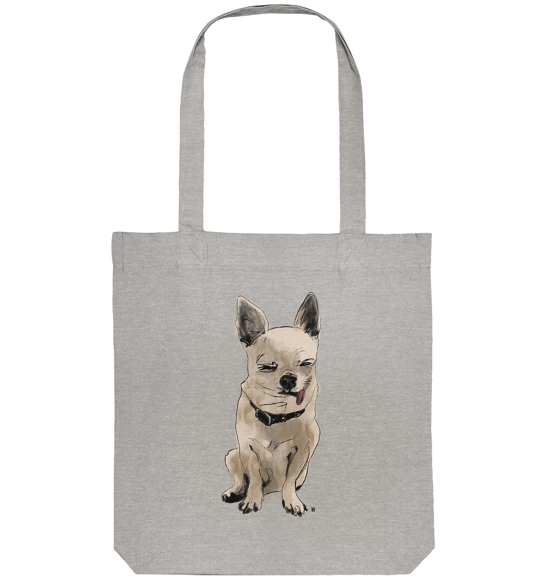 Chihuahua #6 ... Organic Tote Bag ... Seelenstudien