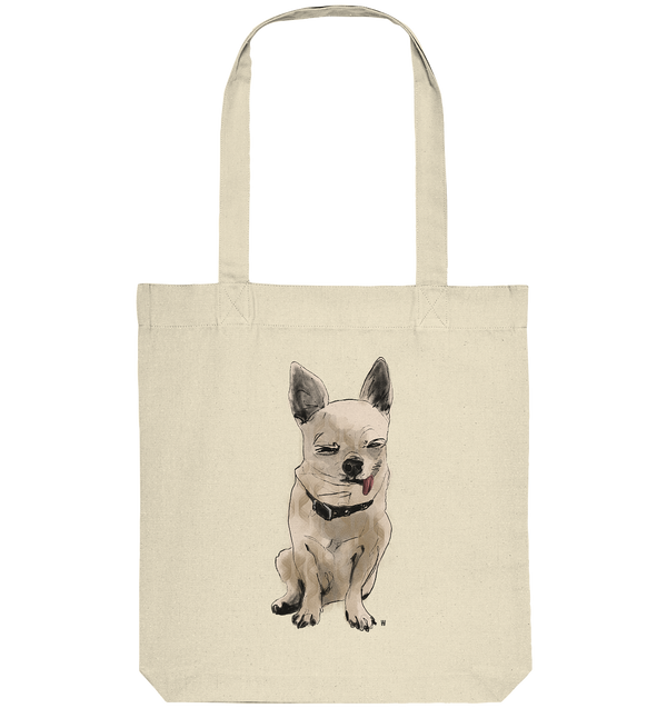 Chihuahua #6 ... Organic Tote Bag ... Seelenstudien