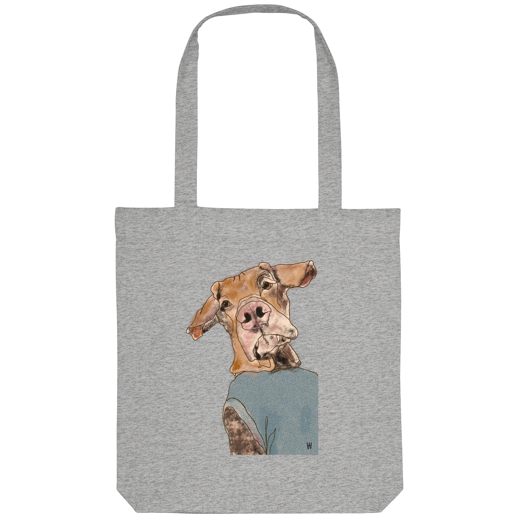 Magyar Vizsla #1 ... Organic Tote Bag ... Charakterköpfe