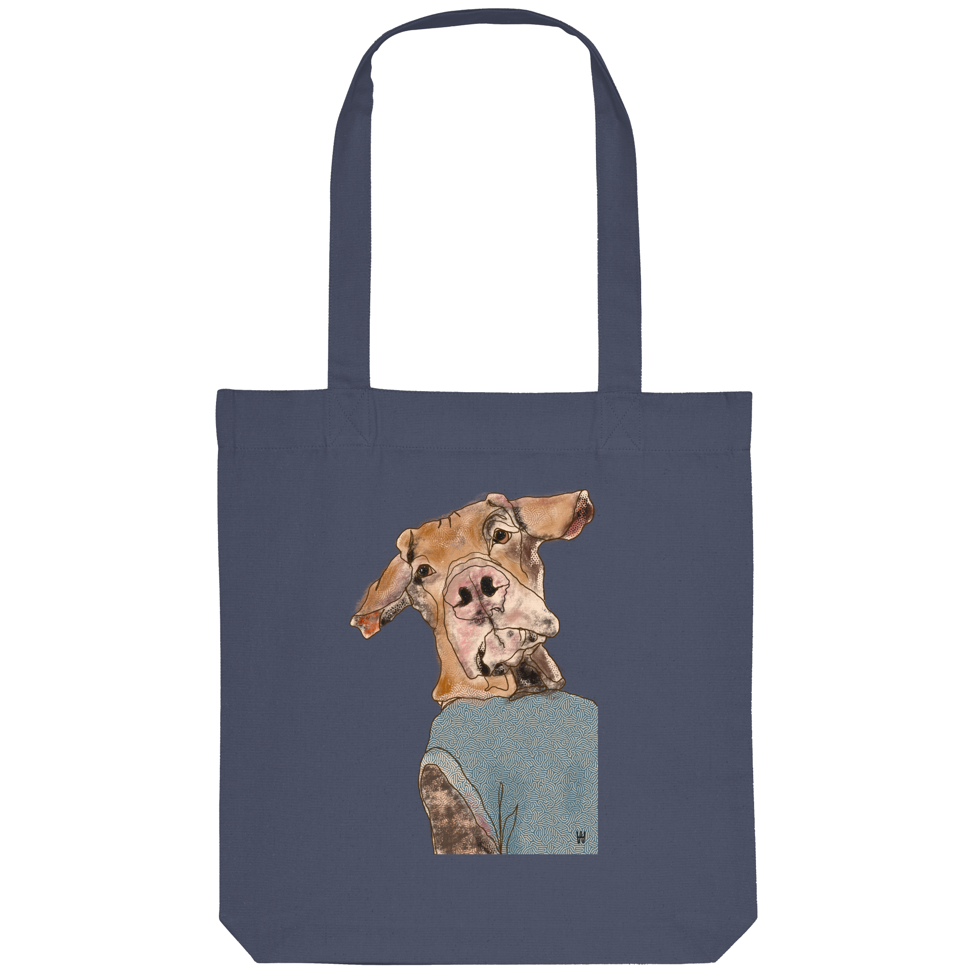 Magyar Vizsla #1 ... Organic Tote Bag ... Charakterköpfe