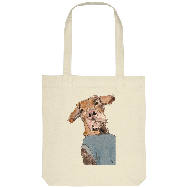Magyar Vizsla #1 ... Organic Tote Bag ... Charakterköpfe
