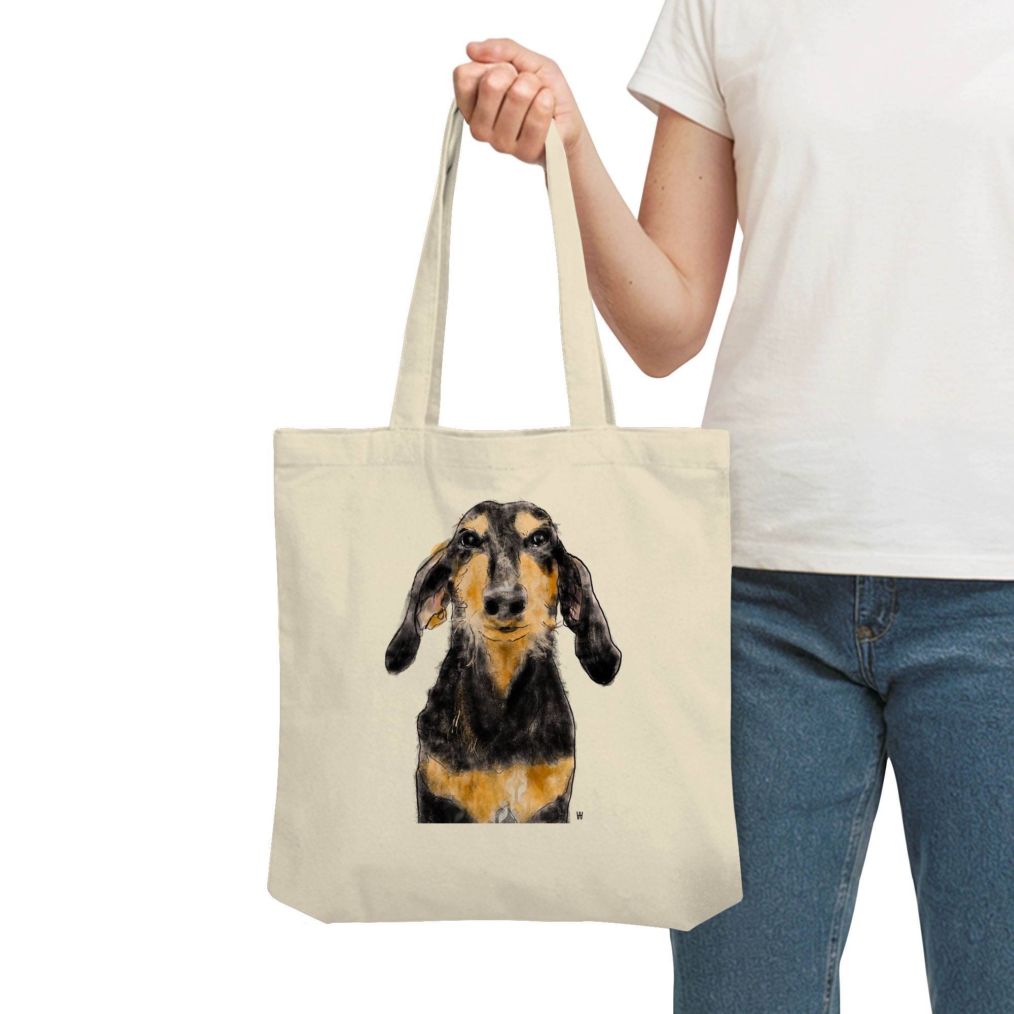 Segugio Italiano #1 ... Organic Tote Bag ... Charakterköpfe