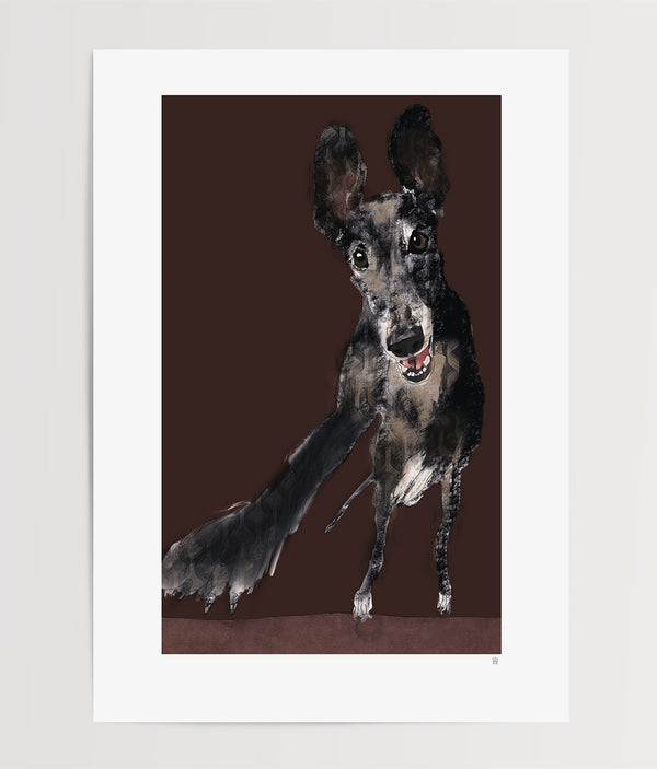 Greyhound #1 ... Kunstdruck (limitiert 15) ... Lieblingsmomente