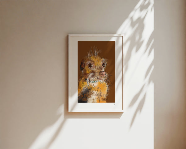 Chihuahua #5 ... Kunstdruck (limitiert 15) ... Charakterköpfe