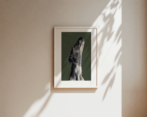 Galgo #4 ... Kunstdruck (limitiert 15) ... Seelenstudien