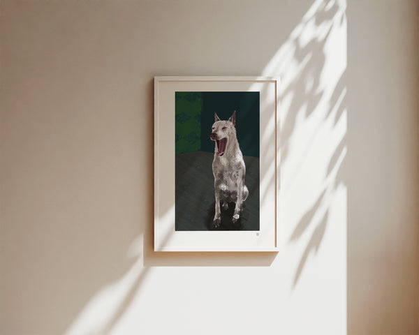 Podenco #5 ... Kunstdruck (limitiert 15) ... Seelenstudien