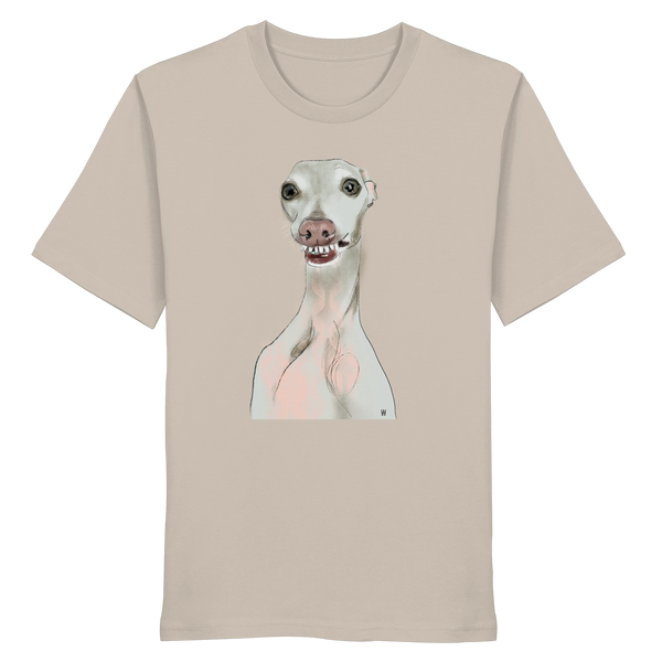Italienisches Windspiel Schalk | Bio T-Shirt mit Hundeillustration