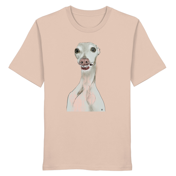 Italienisches Windspiel Schalk | Bio T-Shirt mit Hundeillustration