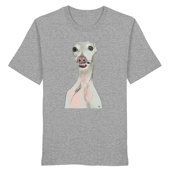 Italienisches Windspiel Schalk | Bio T-Shirt mit Hundeillustration