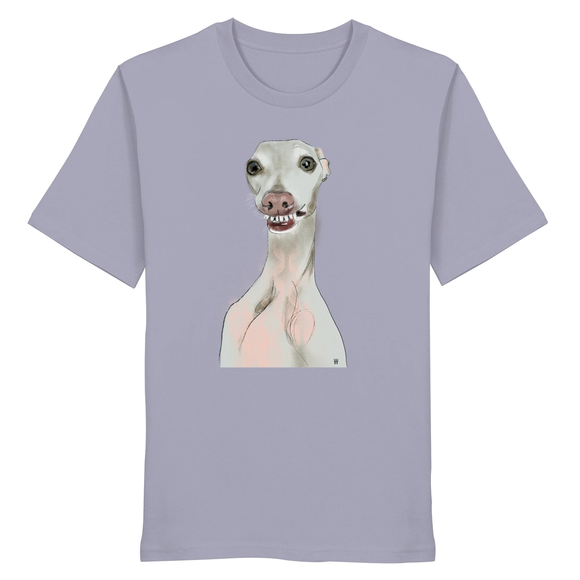 Italienisches Windspiel Schalk | Bio T-Shirt mit Hundeillustration