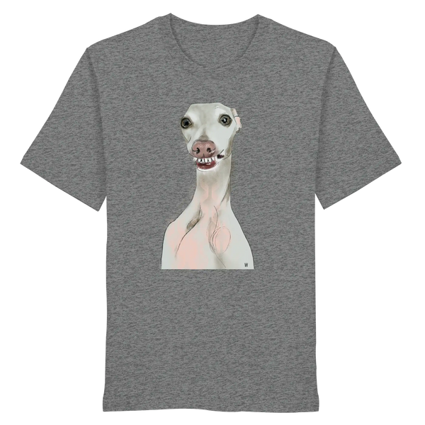 Italienisches Windspiel Schalk | Bio T-Shirt mit Hundeillustration