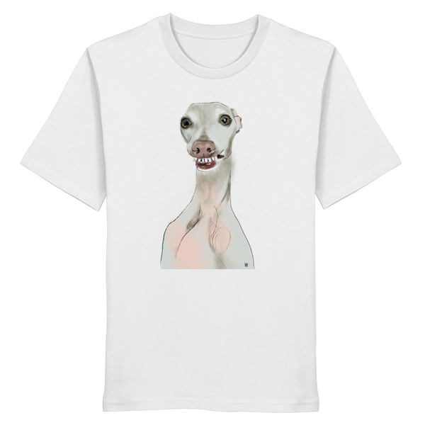 Italienisches Windspiel Schalk | Bio T-Shirt mit Hundeillustration