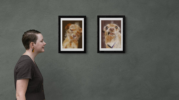 Chihuahua #2 ... Kunstdruck ... Seelenstudien