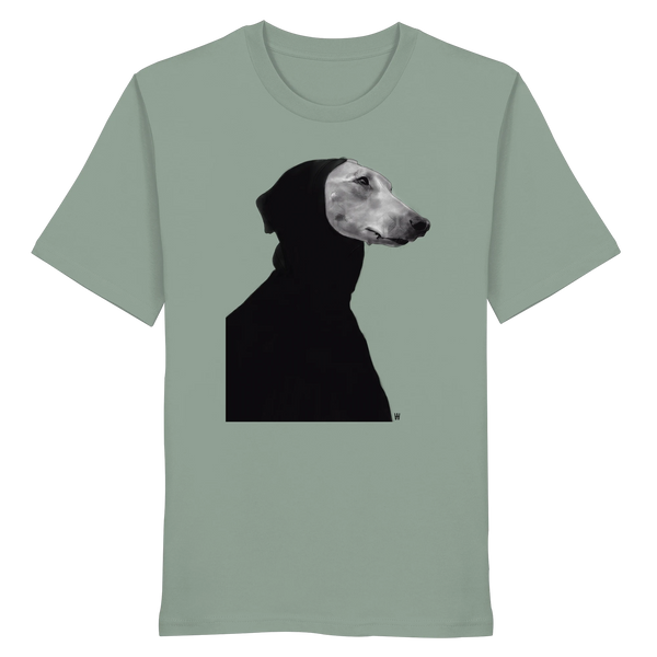 Whippet Anmutig | Bio T-Shirt mit Hundezeichnung