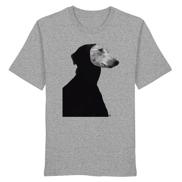 Whippet Anmutig | Bio T-Shirt mit Hundezeichnung