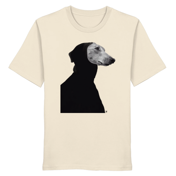 Whippet Anmutig | Bio T-Shirt mit Hundezeichnung
