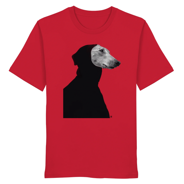 Whippet Anmutig | Bio T-Shirt mit Hundezeichnung