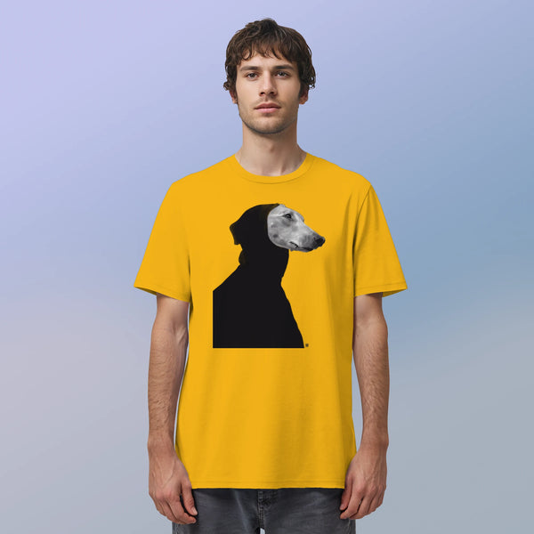 Whippet Anmutig | Bio T-Shirt mit Hundezeichnung