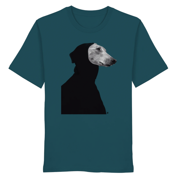 Whippet Anmutig | Bio T-Shirt mit Hundezeichnung