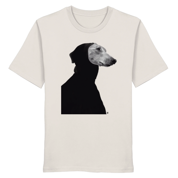 Whippet Anmutig | Bio T-Shirt mit Hundezeichnung