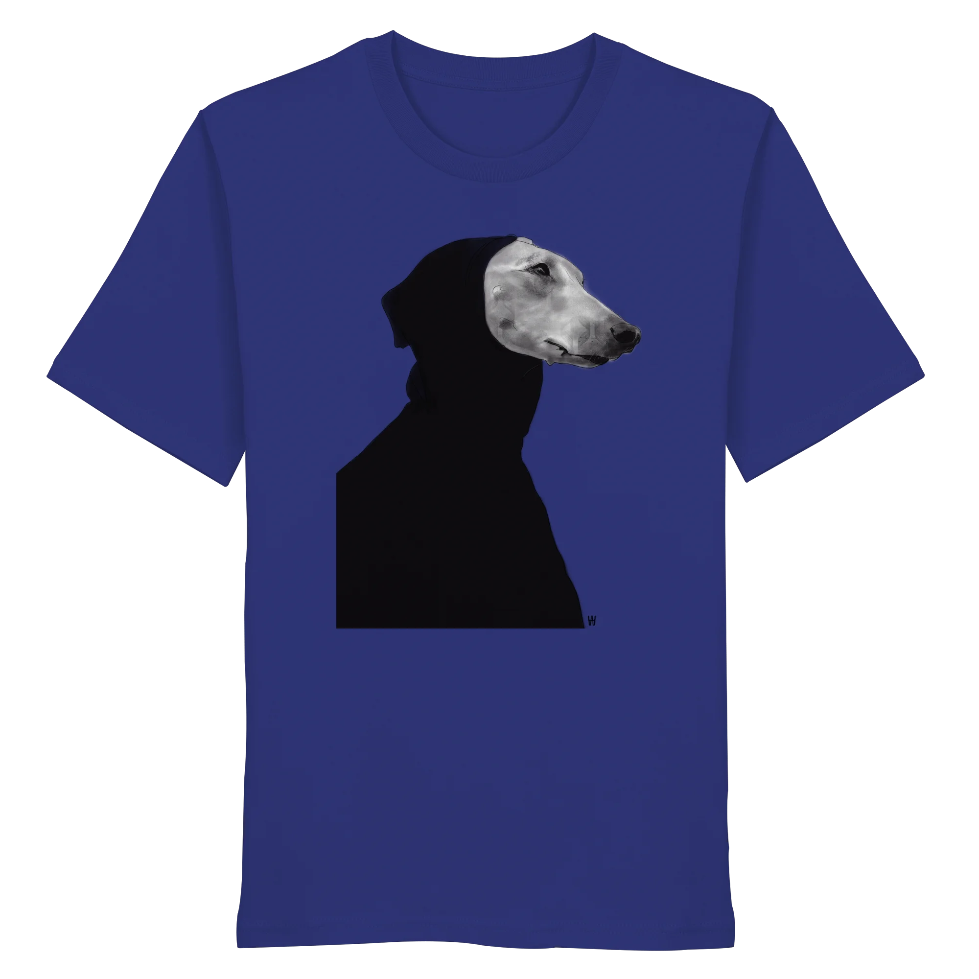 Whippet Anmutig | Bio T-Shirt mit Hundezeichnung