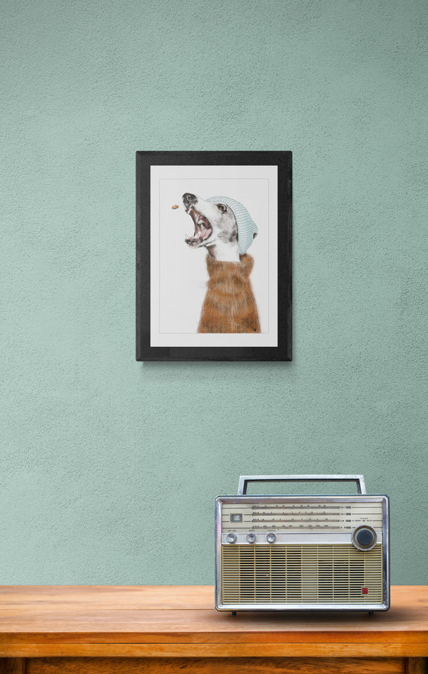 Whippet #1 ... Kunstdruck (limitiert 15) ... Lieblingsmomente