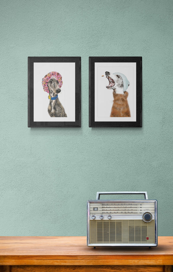 Galgo #5 ... Kunstdruck ... Lieblingsmomente